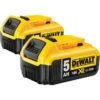 DeWalt DCB184 Duopack 18V Li-Ion Accu - 5.0Ah (2st)
