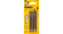 DeWalt DT2165 HCS Decoupeerzaagblad Clean - 2.5mm Tandafstand - Hout (5st) - DT2165-QZ