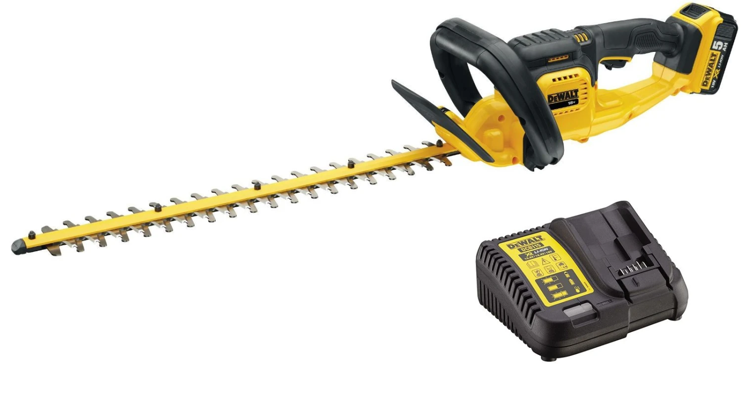 Dewalt DCM563P1 18V Li-Ion Accu Heggenschaar Set (1x 5,0Ah Accu) - DCM563P1-QW 1 Dewalt DCM563P1 18V Li-Ion Accu Heggenschaar Set (1x 5,0Ah Accu) - DCM563P1-QW