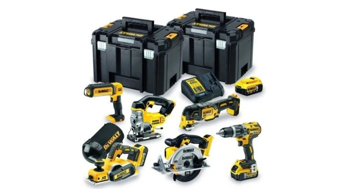 DeWALT DCK665P3T-QW 18V Li-ion Accu 6-delige Combiset (3x 5.0Ah) In T-Stak 1 DeWALT DCK665P3T-QW 18V Li-ion Accu 6-delige Combiset (3x 5.0Ah) In T-Stak