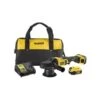 DeWALT DCM848P2-QW 18V Li-ion XR Accu Haakse Polijstmachine Set (2x 5.0Ah) In Tas - 125-180mm - Koolborstelloos
