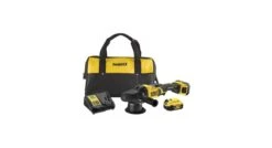 DeWALT DCM848P2-QW 18V Li-ion XR Accu Haakse Polijstmachine Set (2x 5.0Ah) In Tas - 125-180mm - Koolborstelloos