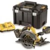 DeWALT DCS579X2-QW 54V Li-ion FlexVolt Accu Cirkelzaag Set (2x 9.0Ah) In TSTAK Koffer - 190 Mm - Langsgeleider