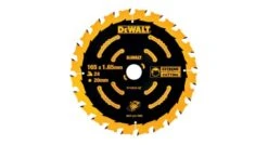 DeWalt DT10624 Extreme Cirkelzaagblad - 165 X 20 X 24T - Hout (Met Nagels) - DT10624-QZ