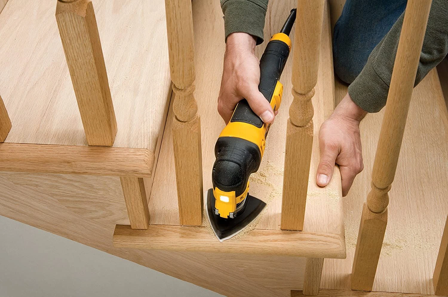 DeWalt DWE315KT Multitool + 37 Delige Accessoiresset In TSTAK - 300W - DWE315KT-QS 4 DeWalt DWE315KT Multitool + 37 Delige Accessoiresset In TSTAK - 300W - DWE315KT-QS - Afbeelding 4