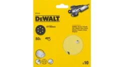 DeWalt DT3123 Schuurschijf - K80 - 150mm (10st) - DT3123-QZ