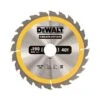 DeWalt DT1945 Cirkelzaagblad - 190 X 30 X 40T - Hout En Non-ferro Metaal - DT1945-QZ