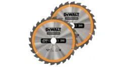 DeWalt DT1963 3 Delige Cirkelzaagbladen - 250 X 30 X 24T-24T-48T - Hout - DT1963-QZ