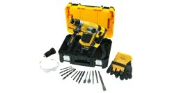 DeWalt D25417KT SDS-plus Combihamer Incl. Snelspanboorkop & Accessoires In Koffer - 1000W - 4,2J - D25417KT-QS