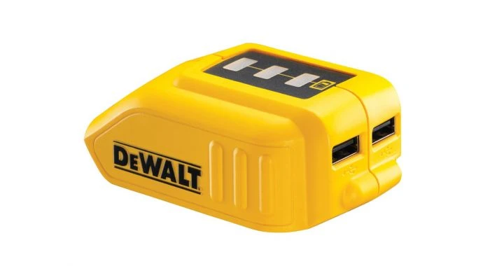DeWalt DCB090 10.8V / 14.4V / 18V Li-Ion Accu MAX USB Adapter - DCB090-XJ 1 DeWalt DCB090 10.8V / 14.4V / 18V Li-Ion Accu MAX USB Adapter - DCB090-XJ