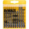 DeWalt DT2292 10 Delig Decoupeerzaagblad Set In Cassette - Metaal - DT2292-QZ