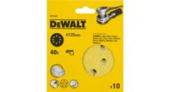 DeWalt DT3101 Schuurschijf - K40 - 125mm (10st) - DT3101-QZ