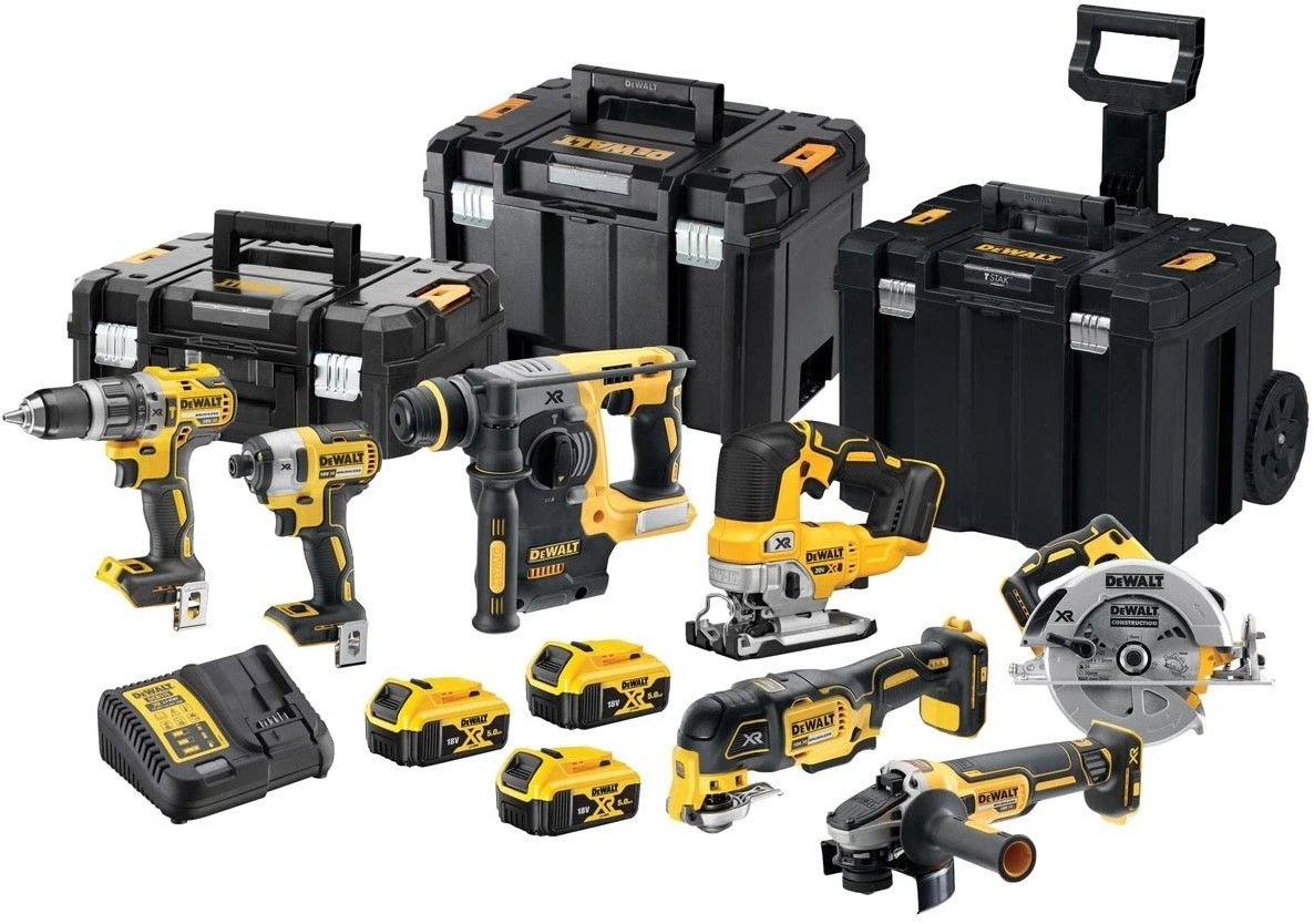 DeWALT DCK755P3T 18V Li-Ion Accu 7-delige Combiset (3x 5,0Ah Accu) In TSTAK - Koolborstelloos - DCK755P3T 1 DeWALT DCK755P3T 18V Li-Ion Accu 7-delige Combiset (3x 5,0Ah Accu) In TSTAK - Koolborstelloos - DCK755P3T