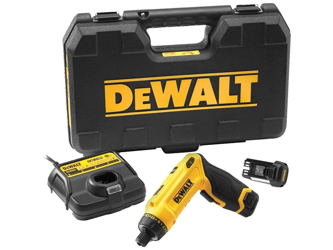 DeWalt DCF680G2 7.2V Li-Ion Accu Schroevendraaier Set (2x 1.0Ah Accu) In Koffer - DCF680G2-QW 1 DeWalt DCF680G2 7.2V Li-Ion Accu Schroevendraaier Set (2x 1.0Ah Accu) In Koffer - DCF680G2-QW