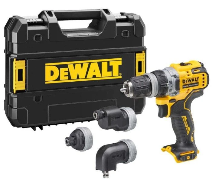 DeWALT DCD703L2T 12V Li-ion Accu Schroefboormachine Set (2x 3.0Ah) Multi-head In TSTAK Koffer 2 DeWALT DCD703L2T 12V Li-ion Accu Schroefboormachine Set (2x 3.0Ah) Multi-head In TSTAK Koffer - Afbeelding 2
