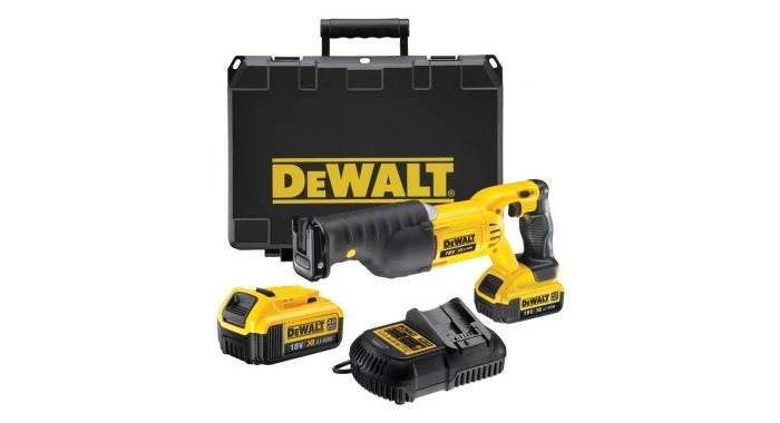 DeWALT DCS380M2 18V Li-Ion Accu Reciprozaag Set (2x 4.0Ah Accu) In Koffer - Snelwissel - DCS380M2-QW 1 DeWALT DCS380M2 18V Li-Ion Accu Reciprozaag Set (2x 4.0Ah Accu) In Koffer - Snelwissel - DCS380M2-QW