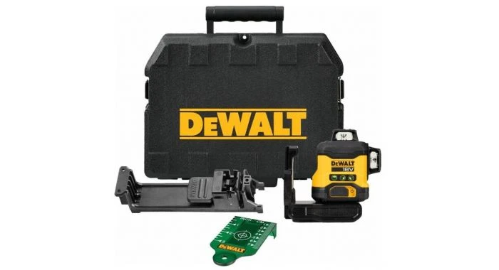 DeWALT DCLE34031N-XJ 18V Li-ion Accu Zelfnivellerende Kruislijnlaser Body - 3x360° - Groen 1 DeWALT DCLE34031N-XJ 18V Li-ion Accu Zelfnivellerende Kruislijnlaser Body - 3x360° - Groen