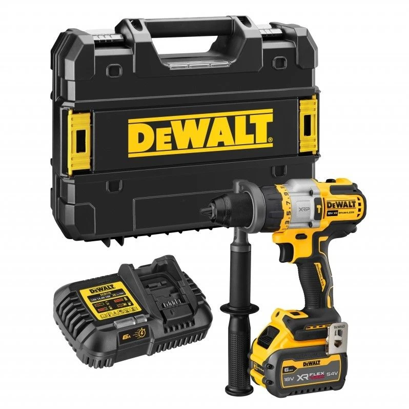 DeWALT DCD999T1-QW 18V Li-ion FlexVolt Accu Klopboor/schroefmachine Set (1x 6.0Ah) In TSTAK Koffer 1 DeWALT DCD999T1-QW 18V Li-ion FlexVolt Accu Klopboor/schroefmachine Set (1x 6.0Ah) In TSTAK Koffer