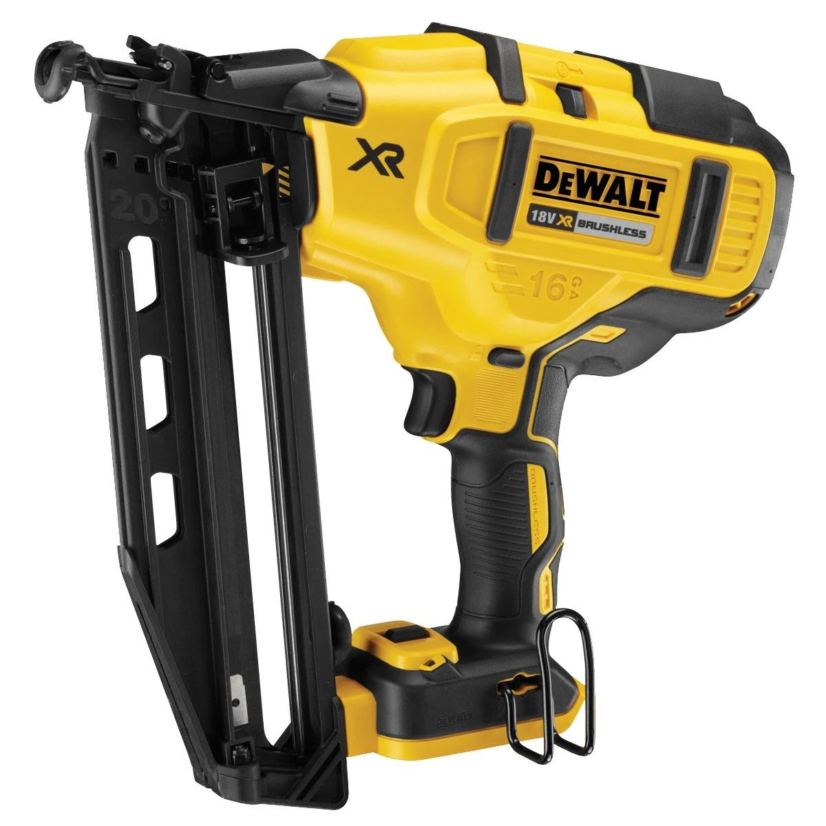 DeWalt DCN660N 18V Li-Ion Accu Afwerk Tacker Body - 32-63mm - 16 Gauge - Koolborstelloos - DCN660N-XJ 1 DeWalt DCN660N 18V Li-Ion Accu Afwerk Tacker Body - 32-63mm - 16 Gauge - Koolborstelloos - DCN660N-XJ