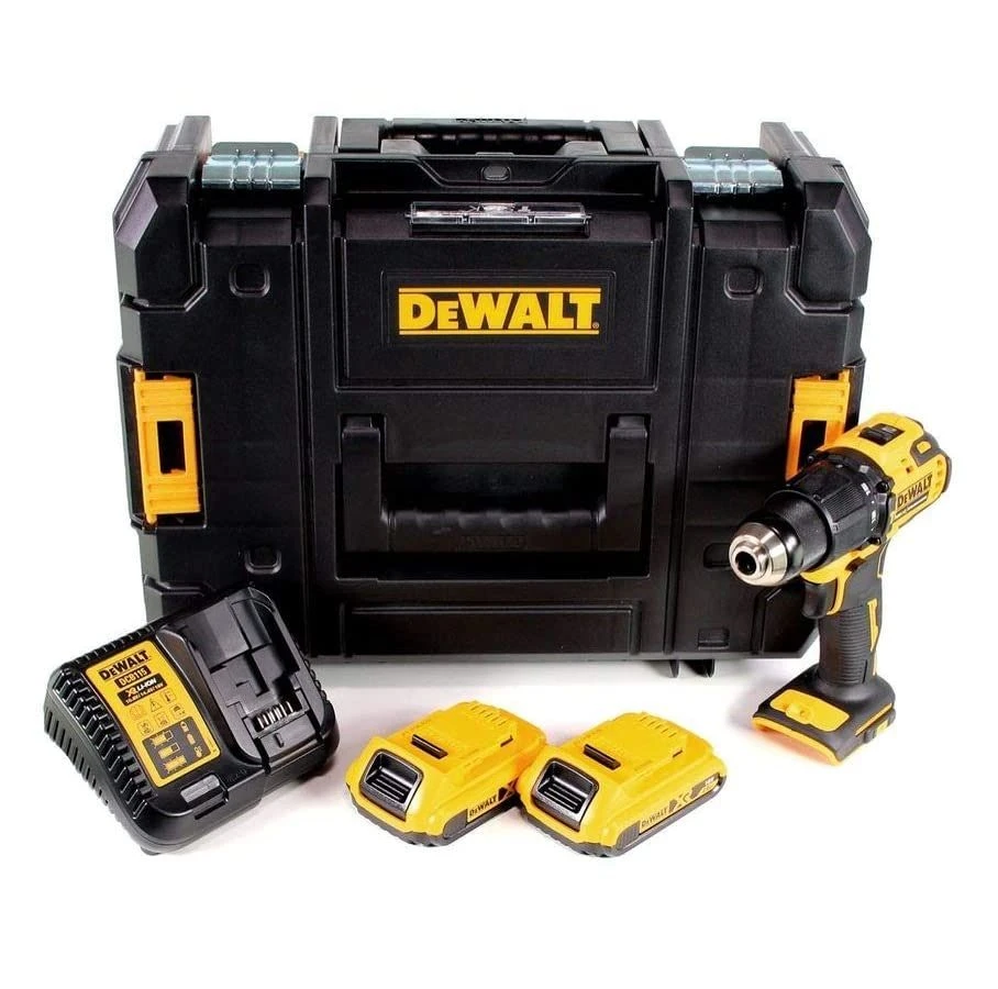 DeWALT DCD709D2T 18V Li-Ion Accu Klopboor-/schroefmachine Set (2x 2,0Ah Accu) In TSTAK - DCD709D2T-QW 1 DeWALT DCD709D2T 18V Li-Ion Accu Klopboor-/schroefmachine Set (2x 2,0Ah Accu) In TSTAK - DCD709D2T-QW