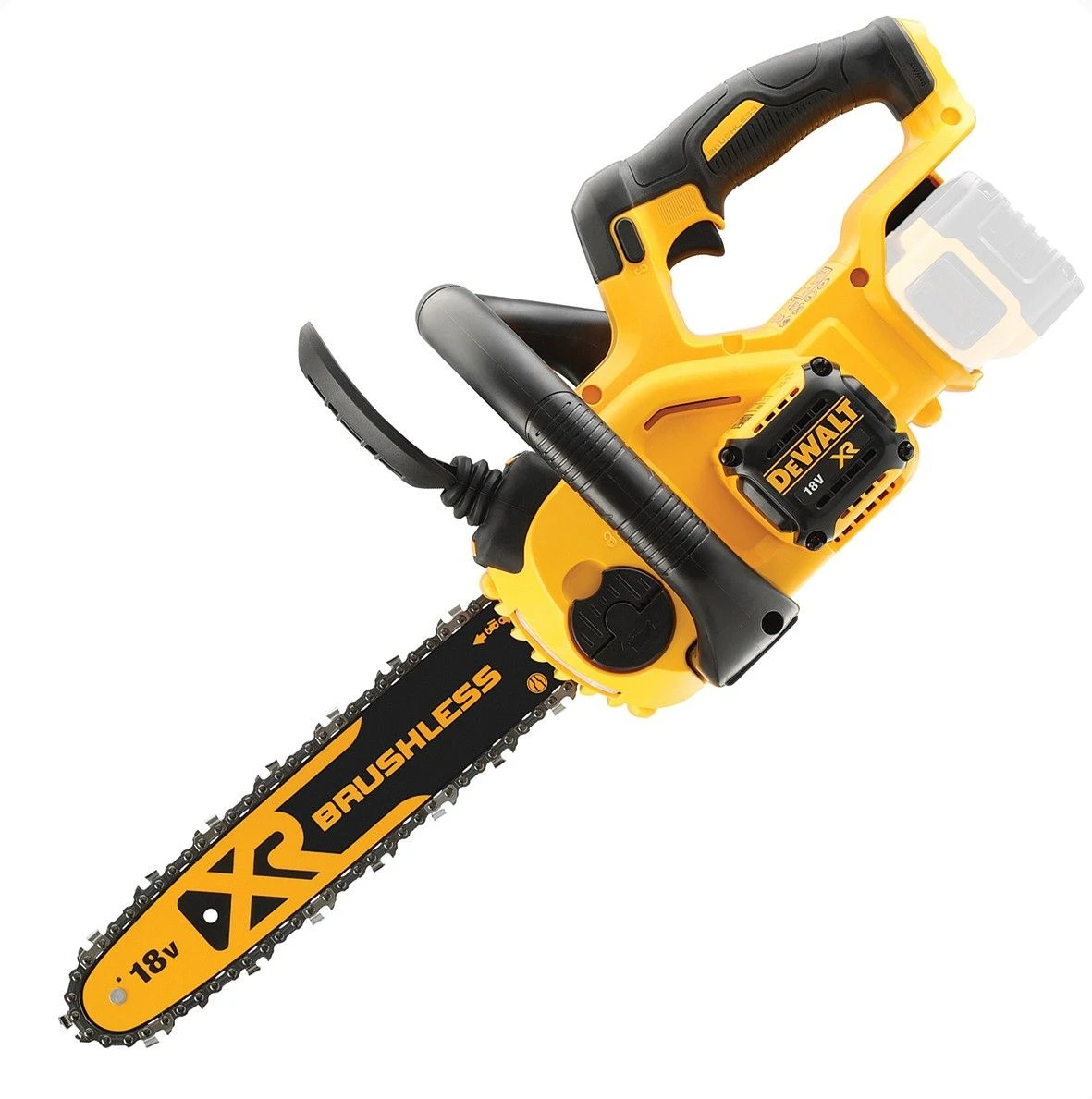 DeWalt DCM565P1 18V XR Li-ion Kettingzaag Set (1x 5.0Ah Accu) - Koolborstelloos - DCM565P1-QW 2 DeWalt DCM565P1 18V XR Li-ion Kettingzaag Set (1x 5.0Ah Accu) - Koolborstelloos - DCM565P1-QW - Afbeelding 2