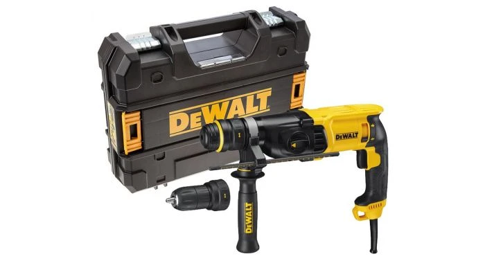 DeWalt D25134K SDS-plus Combihamer Incl. Snelspanboorkop In Koffer - 800W - 2,8J - D25134K-QS 1 DeWalt D25134K SDS-plus Combihamer Incl. Snelspanboorkop In Koffer - 800W - 2,8J - D25134K-QS