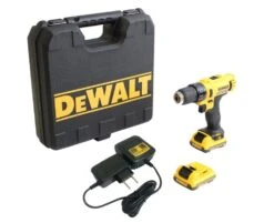 DeWalt DCD710D2 10.8/12V Li-Ion Accu Boor-/schroefmachine Set (2x 2.0Ah Accu) In Koffer - DCD710D2-QW