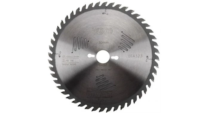 DeWalt DT4323 Extreme Cirkelzaagblad - 250 X 30 X 48T - Hout / MDF - DT4323-QZ 1 DeWalt DT4323 Extreme Cirkelzaagblad - 250 X 30 X 48T - Hout / MDF - DT4323-QZ