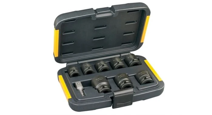 DeWalt DT7507 9 Delige Krachtdoppenset In Cassette - 1/2" - DT7507-QZ 1 DeWalt DT7507 9 Delige Krachtdoppenset In Cassette - 1/2" - DT7507-QZ