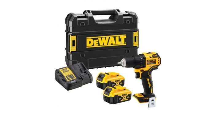 DeWALT DCD708P2T-QW 18V Li-ion XR Accu Schroef-/boormachine Set (2x 5.0Ah) In TSTAK Koffer - Koolborstelloos 1 DeWALT DCD708P2T-QW 18V Li-ion XR Accu Schroef-/boormachine Set (2x 5.0Ah) In TSTAK Koffer - Koolborstelloos