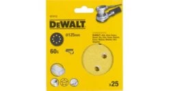 DeWalt DT3112 Schuurschijf - K60 - 125mm (25st) - DT3112-QZ