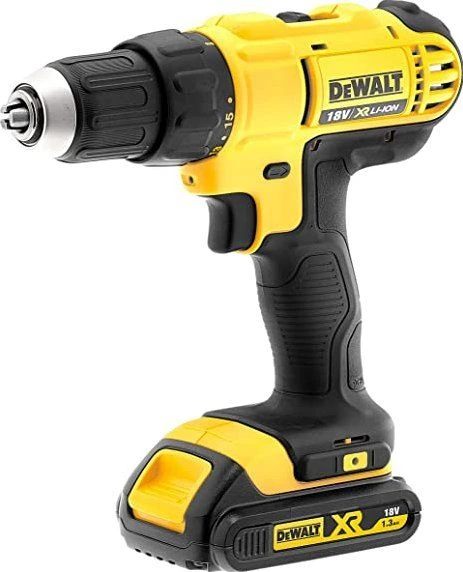 DeWalt DCD771C2 18V Li-Ion Accu Boor-/schroefmachine Set (2x 1.3Ah Accu) In Koffer - DCD771C2-QW 2 DeWalt DCD771C2 18V Li-Ion Accu Boor-/schroefmachine Set (2x 1.3Ah Accu) In Koffer - DCD771C2-QW - Afbeelding 2