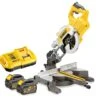 Dewalt DCS777T2 18V/54V XR FlexVolt Li-Ion Accu Afkort- En Verstekzaagmachine Set (2x 6.0Ah Accu) - 216 X 30mm - Koolborstelloos - DCS777T2-QW