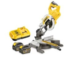Dewalt DCS777T2 18V/54V XR FlexVolt Li-Ion Accu Afkort- En Verstekzaagmachine Set (2x 6.0Ah Accu) - 216 X 30mm - Koolborstelloos - DCS777T2-QW